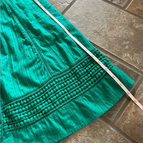 ⭐️BOGO FREE⭐️ Anthropologie Maeve sleeveless green dress - Picture 11 of 11